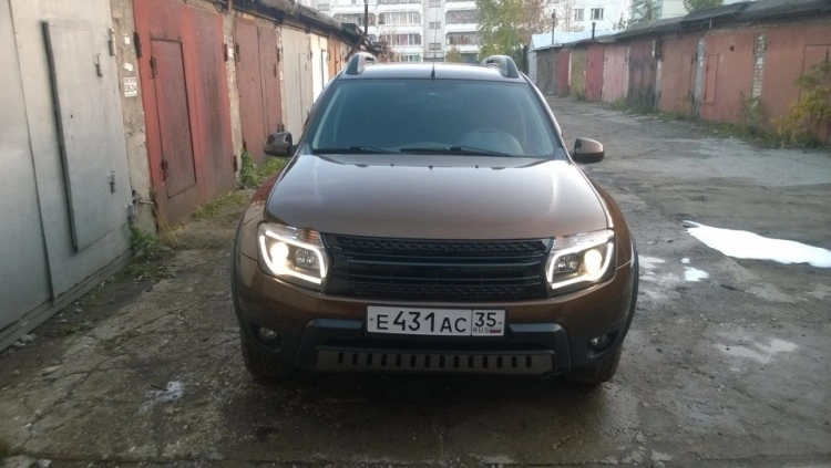 Решетка радиатора на Рено Дастер, Гард
