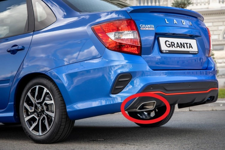 Насадка Лада Веста Спорт, Лада Гранта FL (Drive Active), оригинал