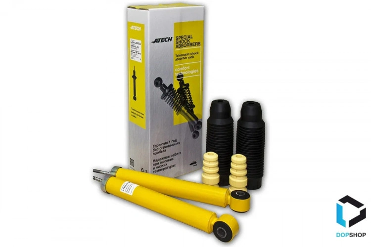 Задние амортизаторы Лада Ларгус, Рено Логан, Ниссан Альмера, ATECH SPECIAL-OIL