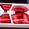 Светодиодные (LED) тюнинг фонари Лада Веста КРАСНЫЕ, комплект