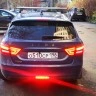 Светодиодные (LED) тюнинг фонари Лада Веста КРАСНЫЕ, комплект