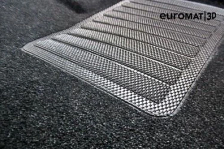 Коврики 3D Euromat в салон Рено Сандеро с подпятником