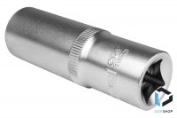 Головка торцевая 1/2 19 мм шестигранная удлиненная, AV Steel