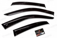 Дефлекторы окон Лада Гранта, Гранта FL, хэтчбек, лифтбек, Cobra Tuning