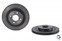 Передние тормозные диски Лада Гранта, Калина, Приора, BREMBO MAX аналог 2112-3501070  (вентилируемые)