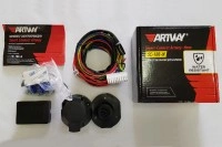 Блок согласования фаркопа Artway SC100 Nano, универсальный, 7 контактов