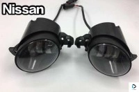 Светодиодные LED ПТФ Ниссан Х Трейл (Т30, Т32), Альмера, Кашкай, Теана, Sal-Man, 6000 К
