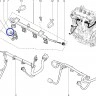 Уплотнительное кольцо форсунки ВАЗ-21127, ВАЗ-21129 (толстое верхнее), БРТ