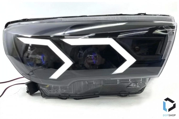 Тюнинг-фары BI-LED Лада Веста в стиле AMG