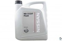 Масло трансмиссионное Nissan CVT NS-3 для вариатора JATCO, оригинал KE90999943R, 5 литров