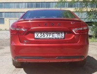 Тюнинг накладка заднего бампера Лада Веста, Икар