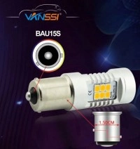 Светодиодные лампы P21W BA15S для заднего хода и ПТФ, Vanssi