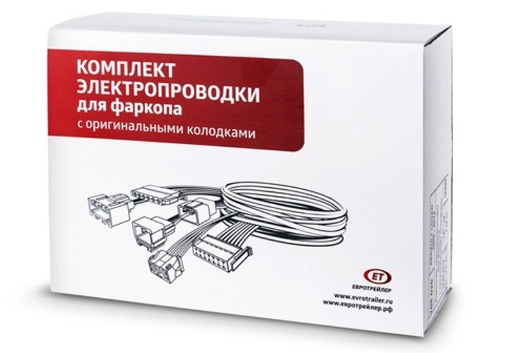 Проводка фаркопа с розеткой Рено Дастер (2012-2015), Евротрейлер