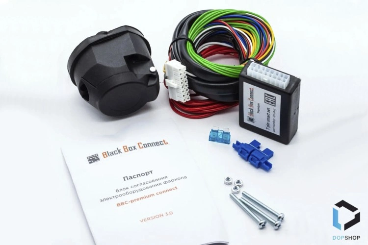 Универсальный блок согласования для фаркопа Black Box Connect 7 контактов