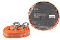 Трос буксировочный 10 тонн 5 м, с сумкой, Lecar