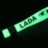 Силиконовый брелок с логотипом LADA