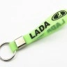 Силиконовый брелок с логотипом LADA