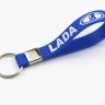 Силиконовый брелок с логотипом LADA