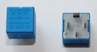 Реле 4-х контактное 8200766081 (голубое) для Лада Ларгус, Рено Логан, Дастер, Сандеро