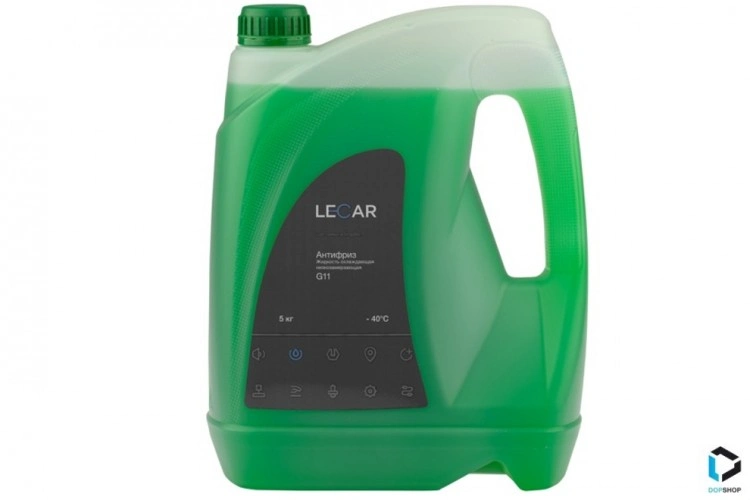Антифриз G11 зеленый, Lecar 5 кг