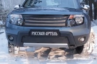 Зимняя заглушка радиатора Рено Дастер 2010-2014, Русская Артель