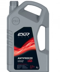 Антифриз LAVR -45°C (G12+) красный 5 кг