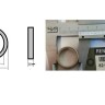 Прокладка впускного коллектора Рено Меган, Флюенс, Сценик, 16 клапанов, оригинал 8200236726