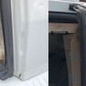 Вертикальный уплотнитель задних дверей багажника для Лада Ларгус, оригинал Вертикальный уплотнитель задних дверей багажника для Лада Ларгус, оригинал