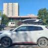 Бокс на крышу ЛЕВЕЛ / Level 450 (длина 190 см), двухсторонний