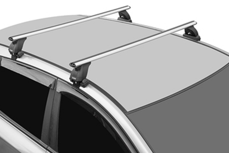 Багажник на крышу Лада Веста седан, LUX 