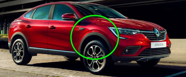 Как снять(крепится)крыло на Рено Логан 2 !!! - YouTube