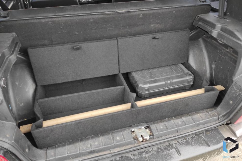 Органайзер (спальное место, фальшпол) в багажник Нива Шевроле с 2019 г.в. и Нива Тревел