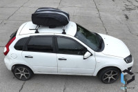 Мягкий тканевый автобокс на крышу автомобиля, 350 л (малый)