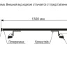 Багажник-поперечины АЭРО с увеличенным просветом, АПС (длина 130 см)