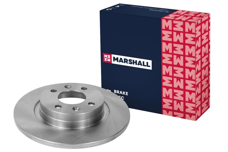 Передний тормозной диск Рено Логан, Сандеро, с АБС, Marshall аналог 7701208252, 402065345R