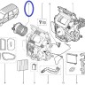 Вентилятор-моторчик печки Лада Ларгус, Х Рей с кондиционером, оригинал 8450022022