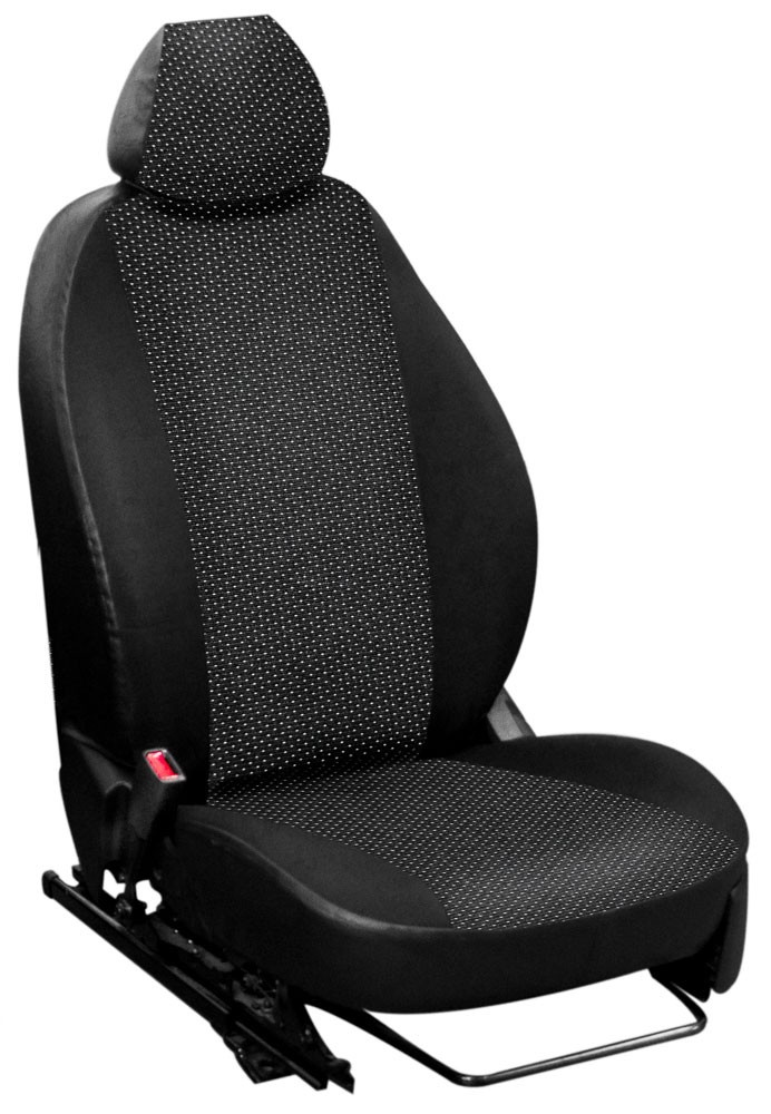 Чехлы Лада Ларгус 7 мест Лима жаккард кожзам пунктиры