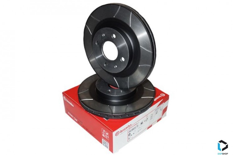 Передние тормозные диски Лада Гранта, Калина, Приора, BREMBO MAX аналог 2112-3501070  (вентилируемые)
