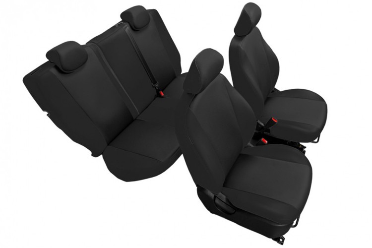 Чехлы на Рено Сандеро 1, Сандеро Степвей 1, экокожа, ПОЧИН