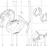 Задние тормозные колодки Лада Гранта, Калина, Приора, с АБС и без АБС, барабанные, оригинал 21920-3502090-55