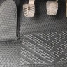 Коврики салона с бортами и подпятником на Лада Веста, ЕВА-соты Автодрайвер