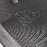 Коврики салона с бортами и подпятником на Лада Веста, ЕВА-соты Автодрайвер