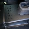 Накладки на ковролин Рено Каптур для заднего ряда сидений и тоннеля