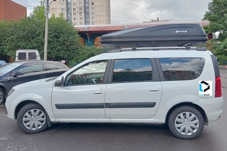 Бокс на крышу Актив Л / Active L 650 л, двухсторонний аэродинамический, ПТ Групп