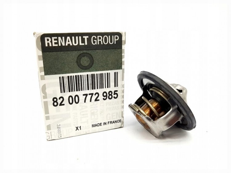 Термостат с прокладкой для Рено, Ниссан, Лада Ларгус (двиг. Renault), оригинал 