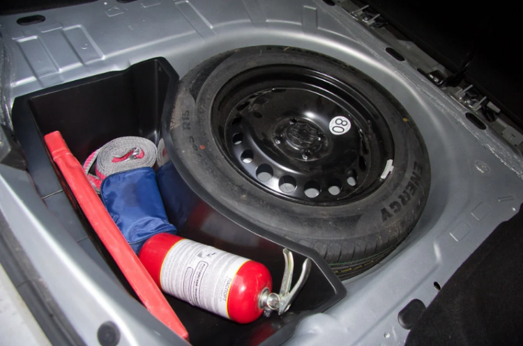 Органайзер в обхват запасного колеса для Рено Логан 2 (седан), АртФорм