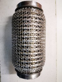Гофра глушителя 50х150 мм усиленная в оплетке на Лада Х Рей и др, CBD