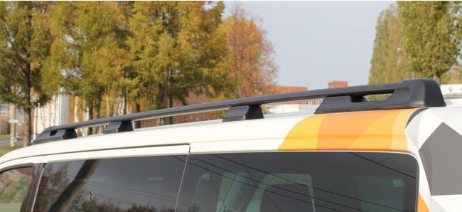 Рейлинги на крышу Volkswagen Multivan, Caravelle, California, Transporter с 2003 АПС