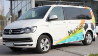 Рейлинги на крышу Volkswagen Multivan, Caravelle, California, Transporter с 2003 АПС