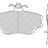 Колодки передние Ferodo на Лада Ларгус 8 клапанов, Рено Логан, Сандеро, Сценик, аналог 410602192R 